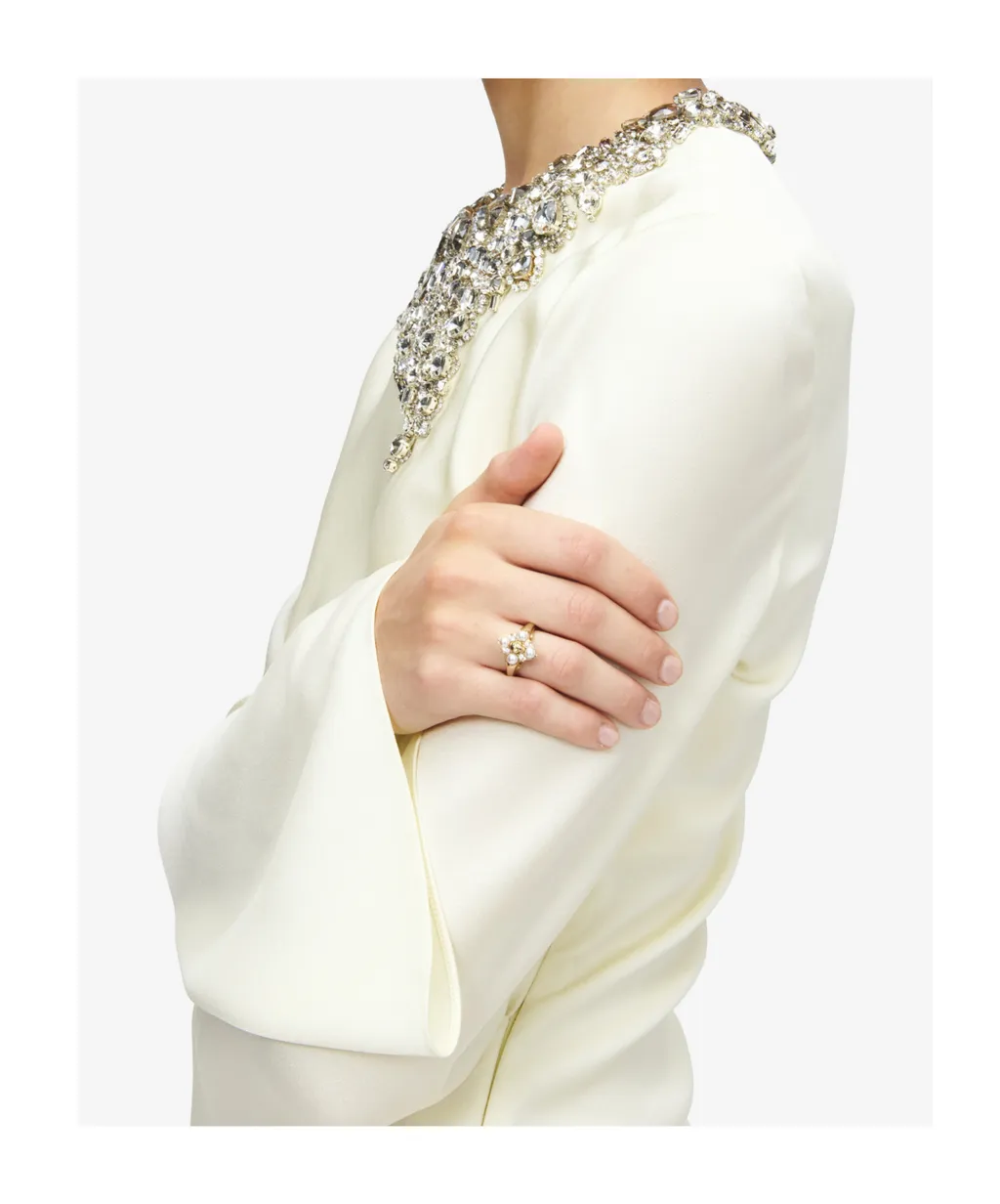 Alexander Mcqueen Skull Embellished Ring
