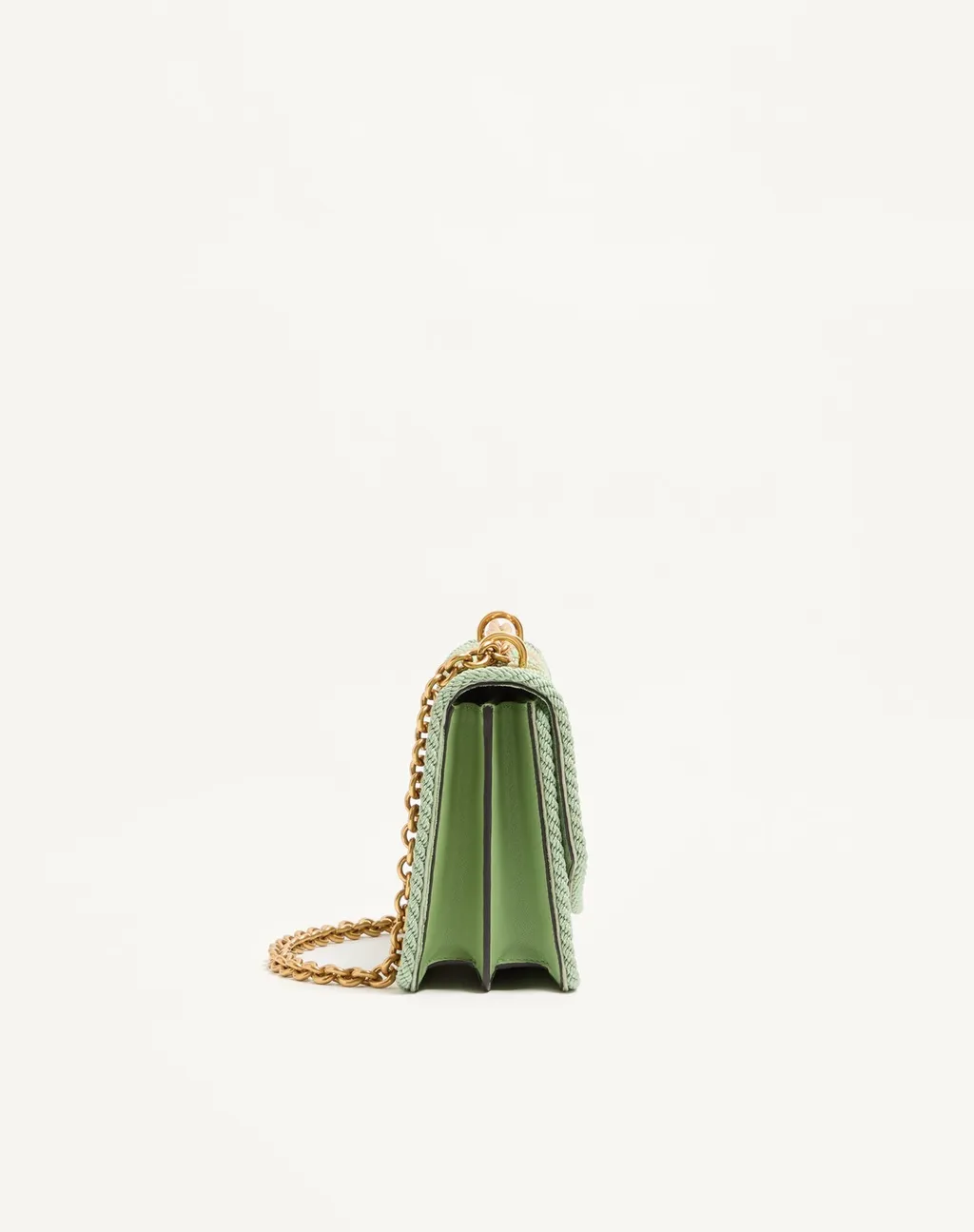 Valentino Garavani Vain Embroidered Shoulder Bag