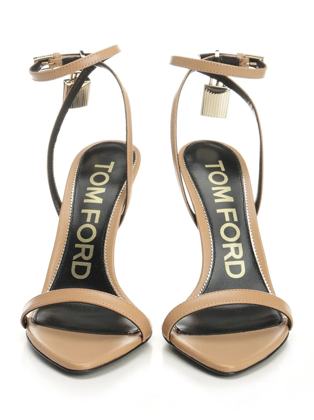 High-Heeled Sandal Lock-Style