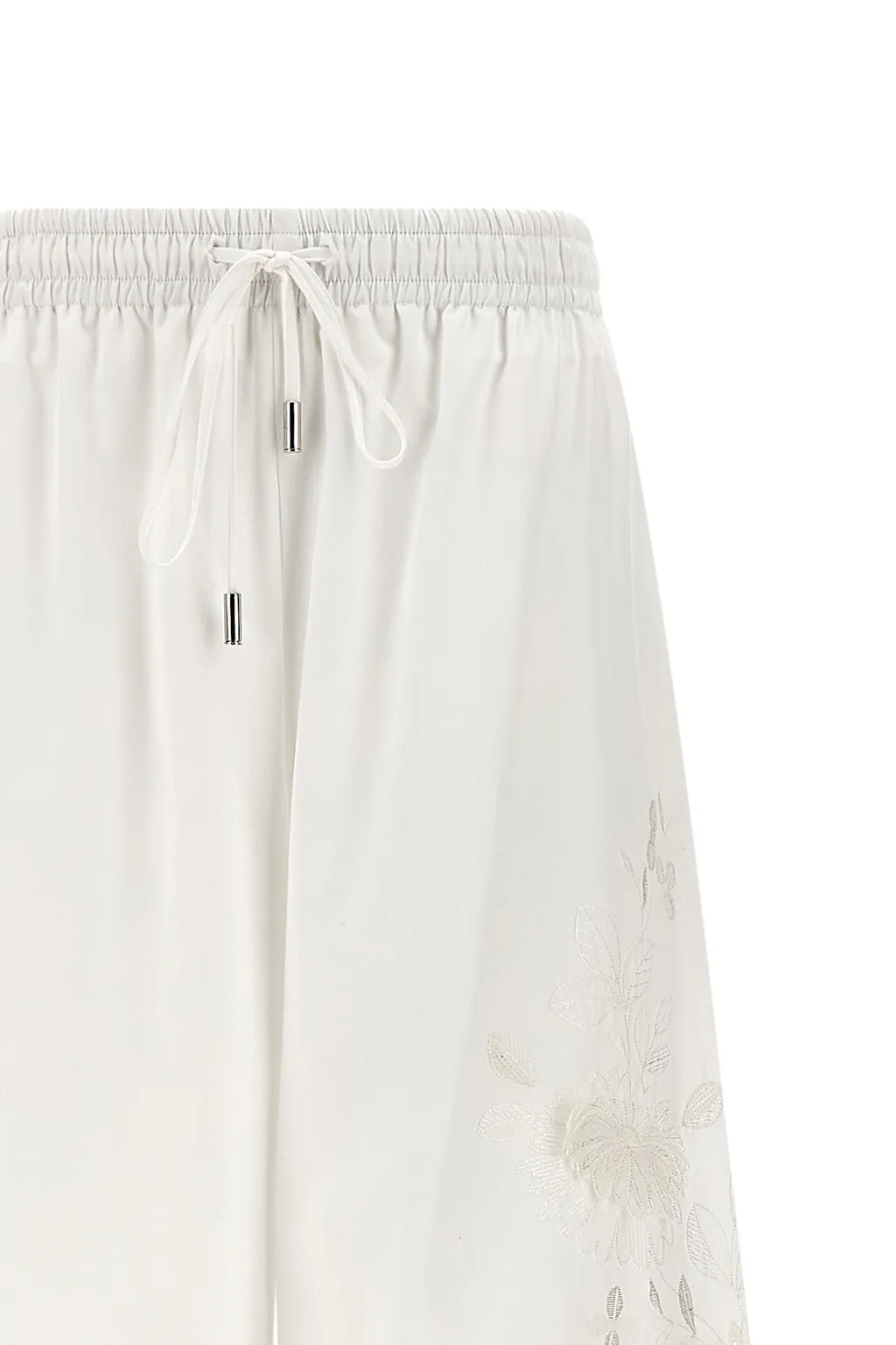 Ermanno Scervino Drawstring Wide Leg Trousers