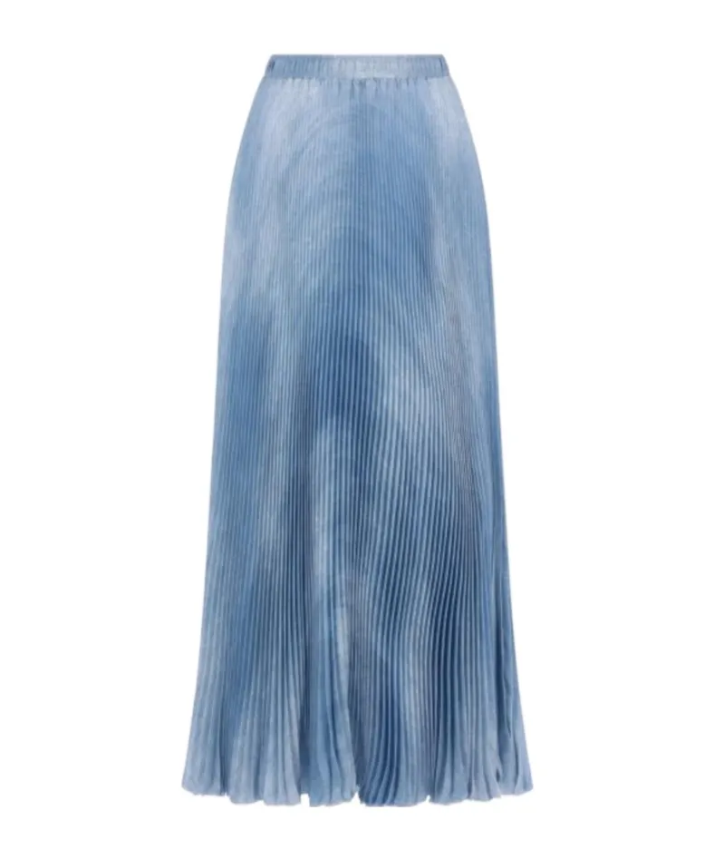 Ermanno Scervino Pleated Long Skirt
