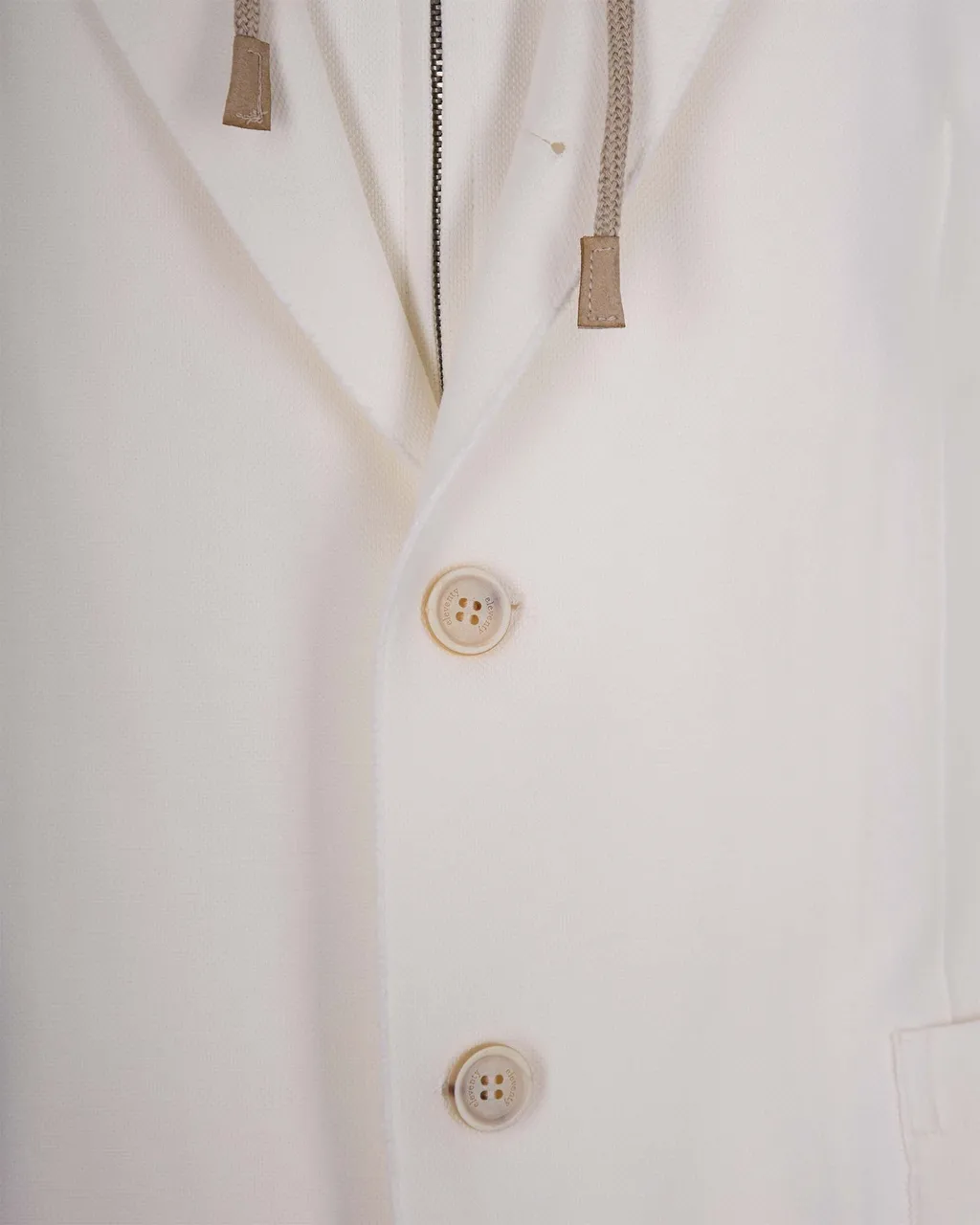 Eleventy Layered Drawstring Jacket