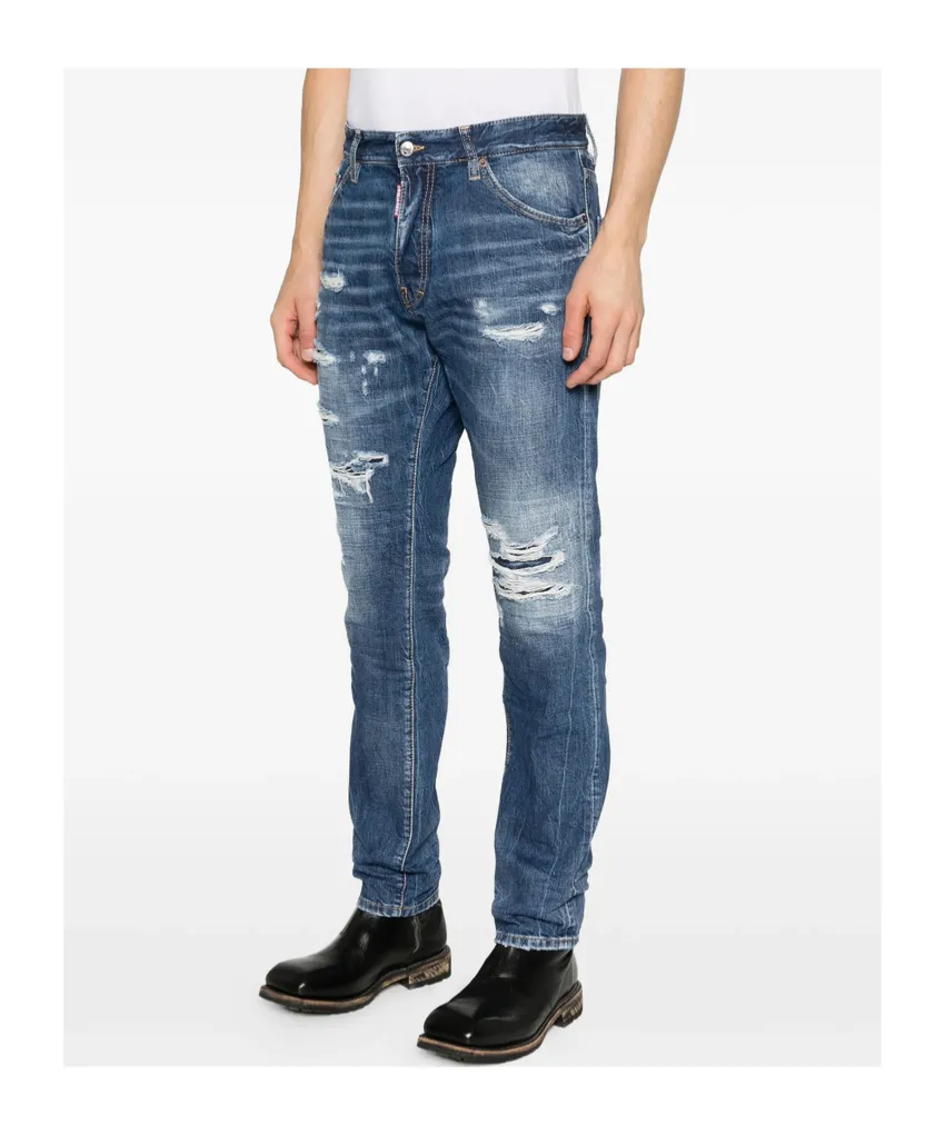Teddy Distressed Jeans