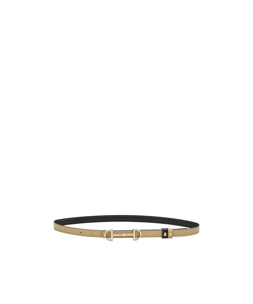 Gucci Horsebit Reversible Thin Belt