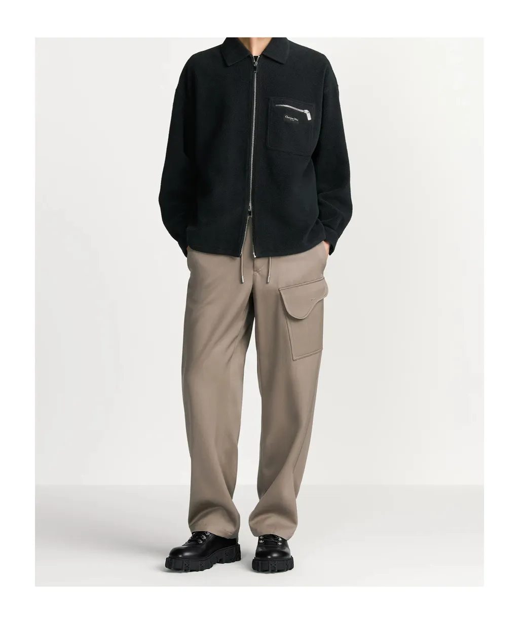 Dior Homme Cd Couture Zipped Overshirt