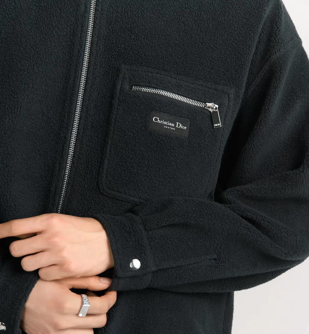 Dior Homme Cd Couture Zipped Overshirt