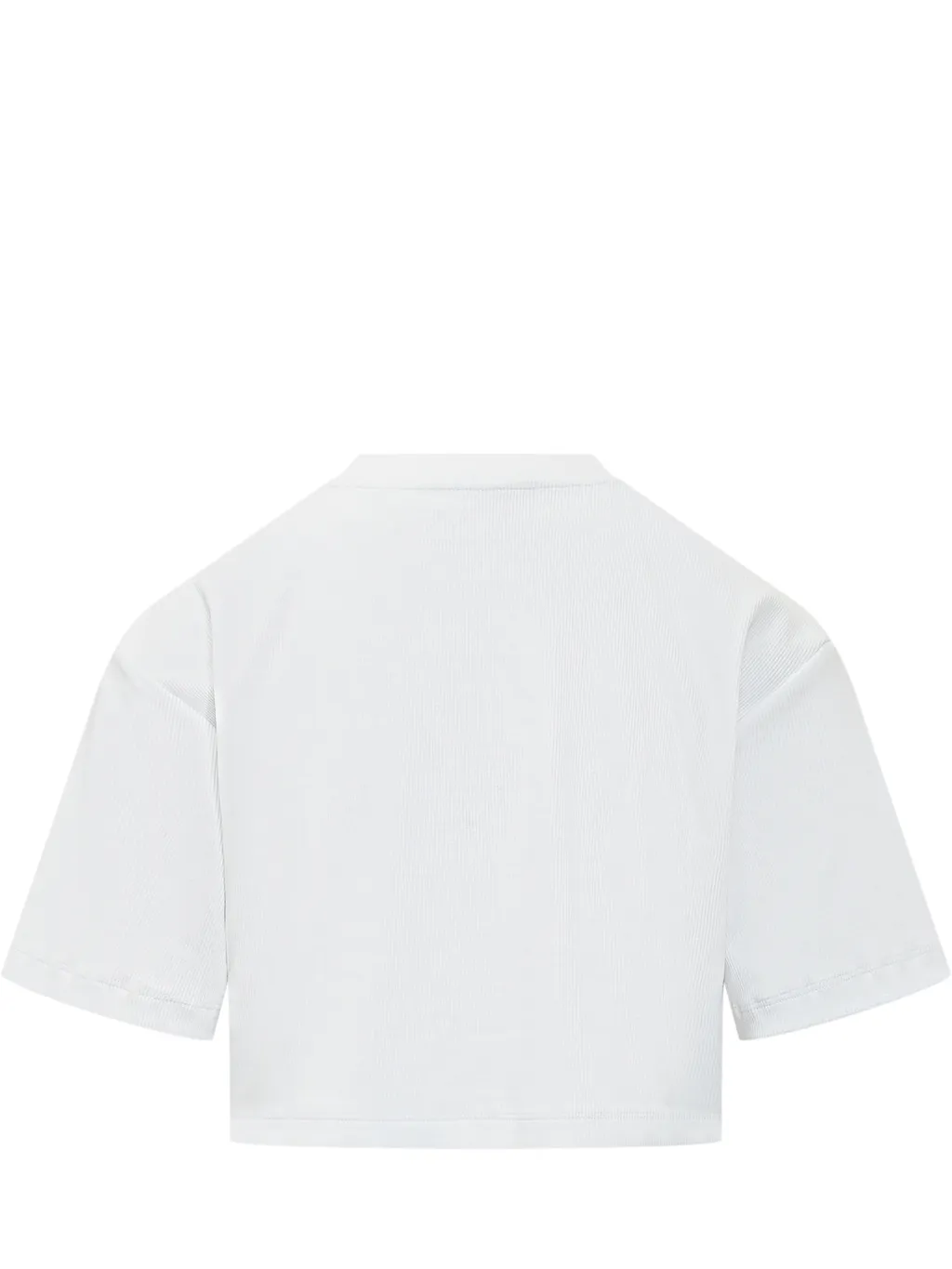 Off-White Off Stamp Rib Cropped T-Shirt