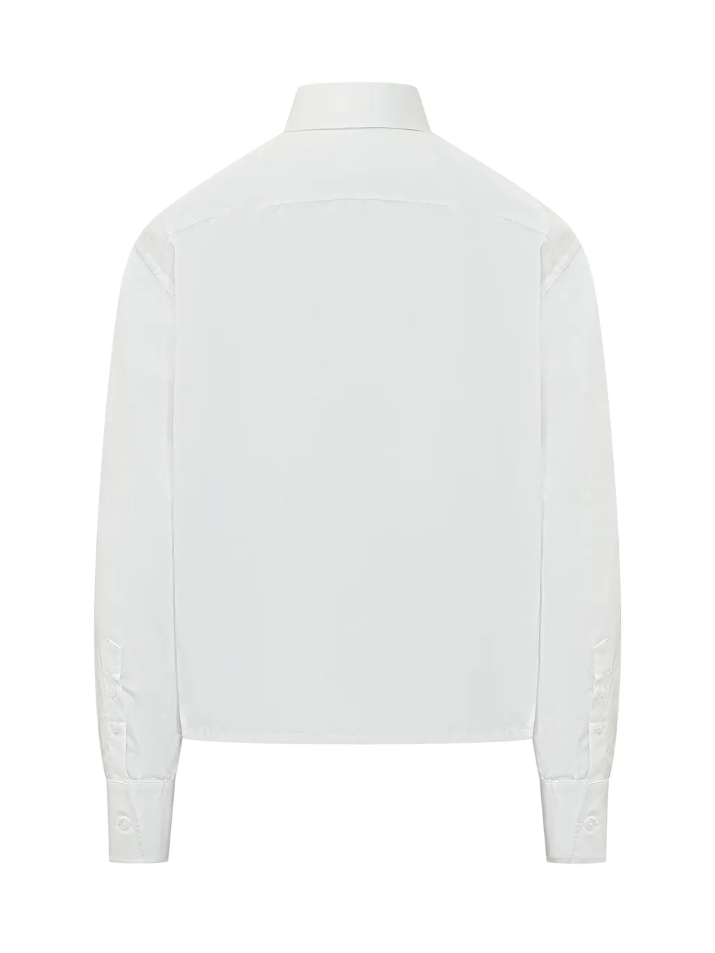 Off-White Button-Up Long-Sleeved Top