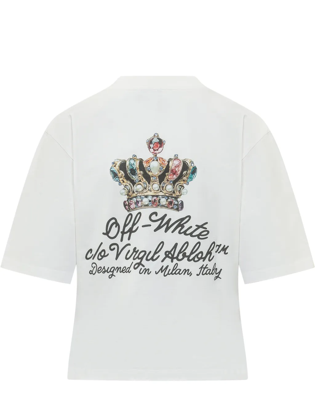 Off-White Logo Printed Crewneck T-Shirt
