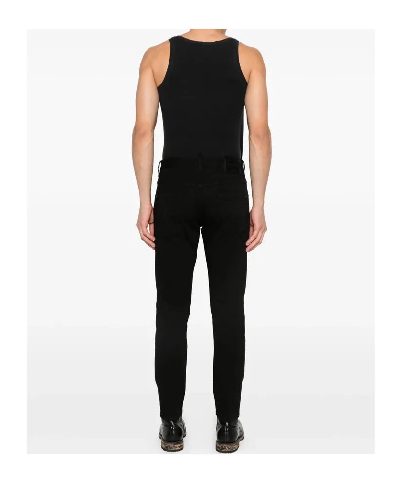 Dsquared2 Skater Rivet Skinny Five-Pocket Jeans