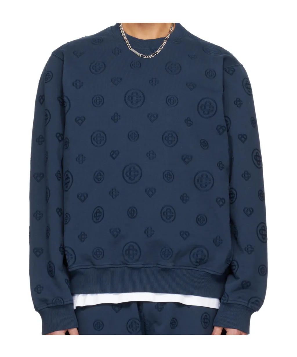Letter Pattern Sweatshirt