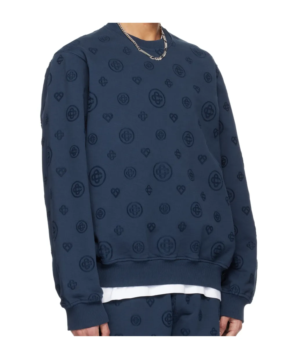 Letter Pattern Sweatshirt