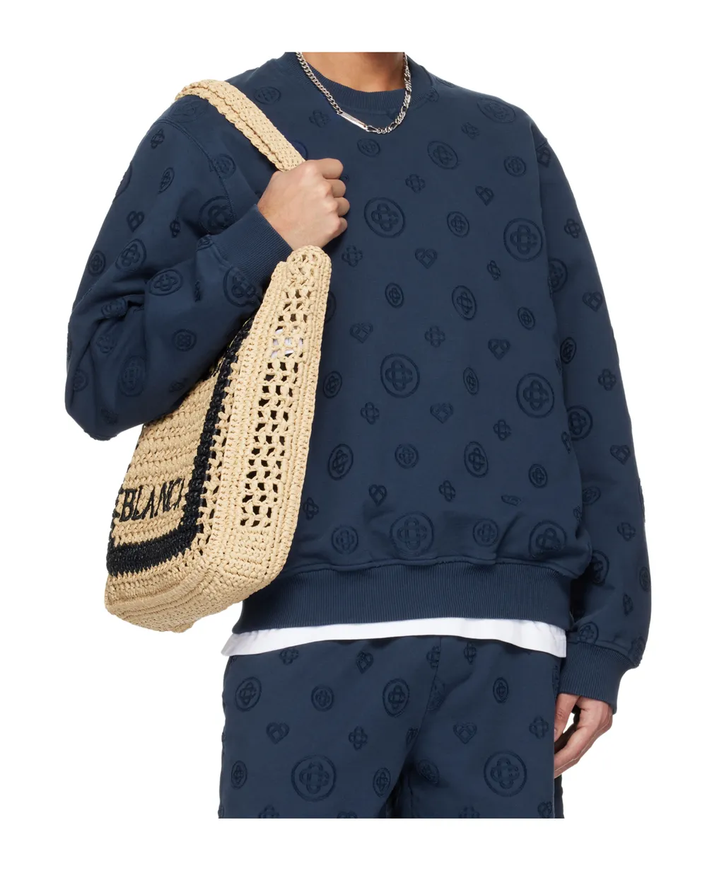 Letter Pattern Sweatshirt
