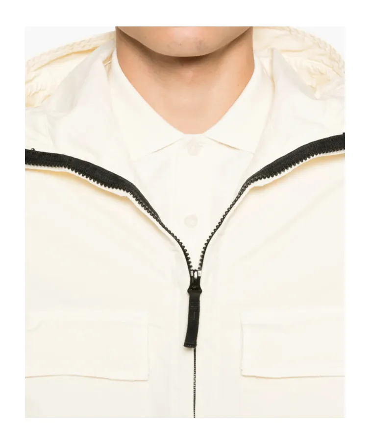 Stone Island Zip-Up Hooded Jacket