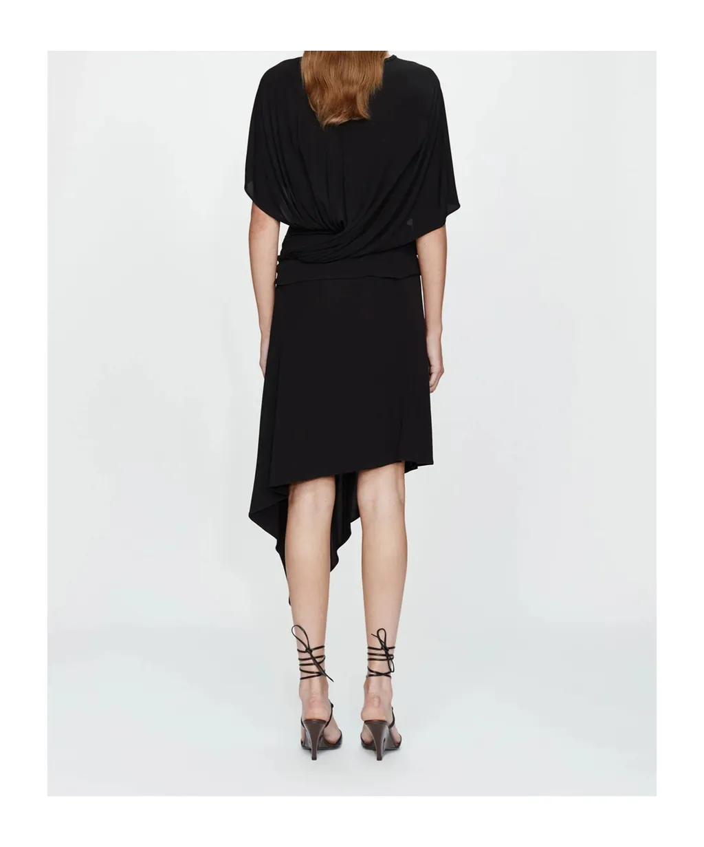 Coiled Embellished Midi Skirt