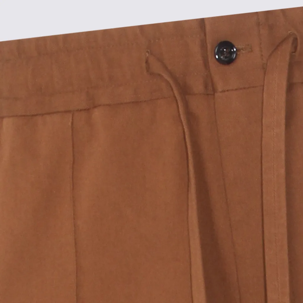 Valentino Pleat Detailed Drawstring Pants