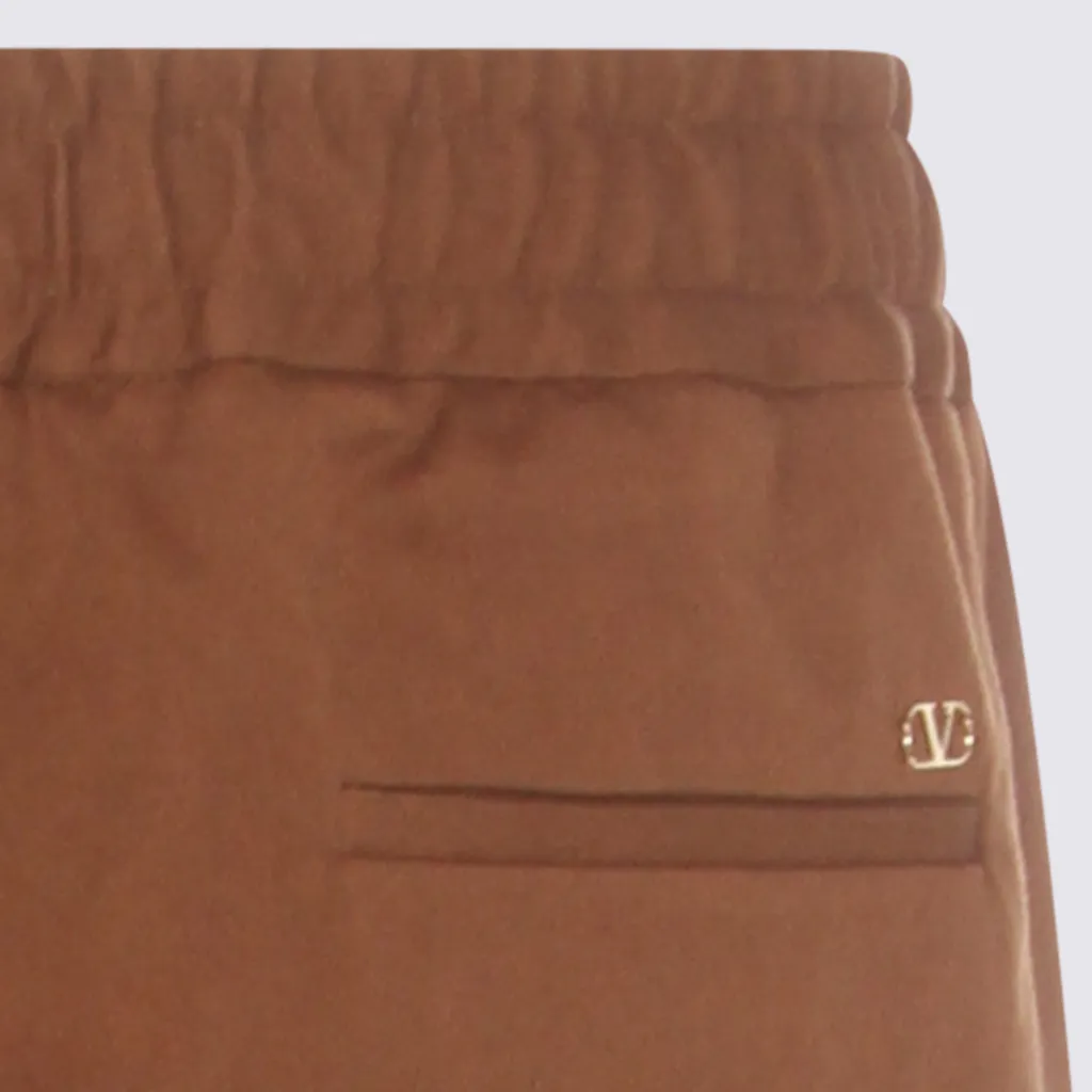 Valentino Pleat Detailed Drawstring Pants