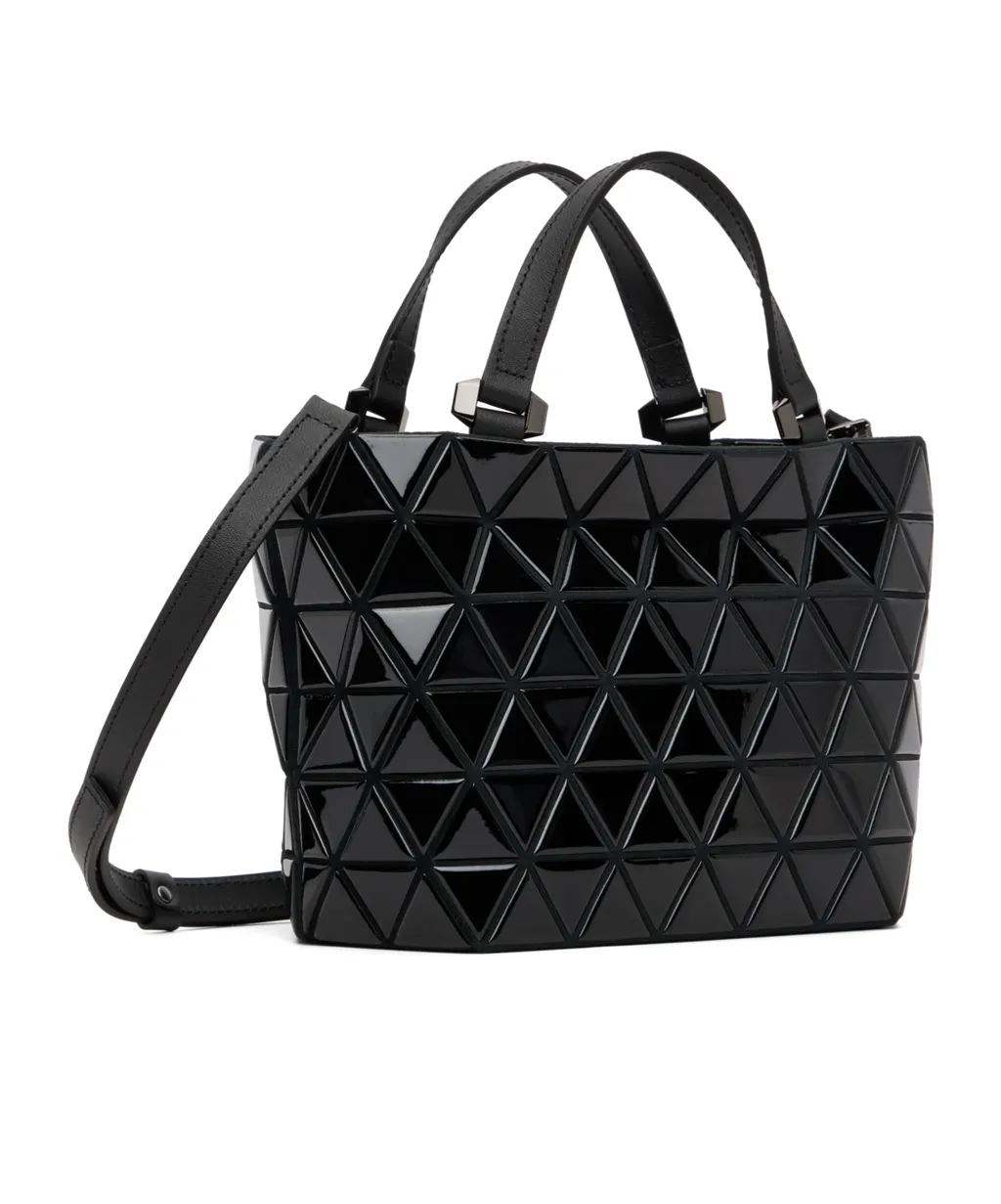 Crystal Gloss Zipper Shoulder Bag