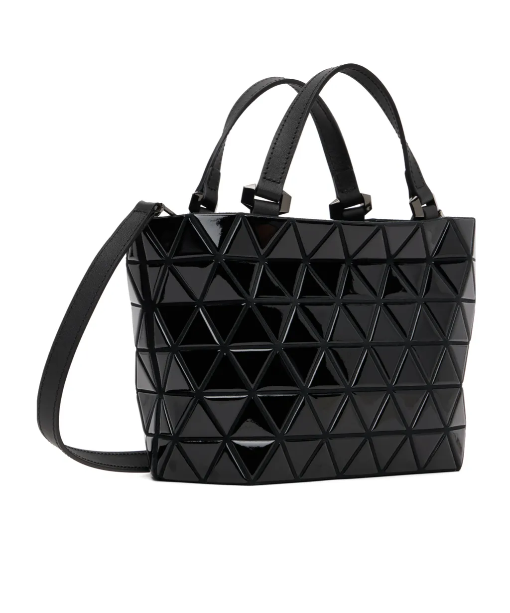 Crystal Gloss Zipper Shoulder Bag
