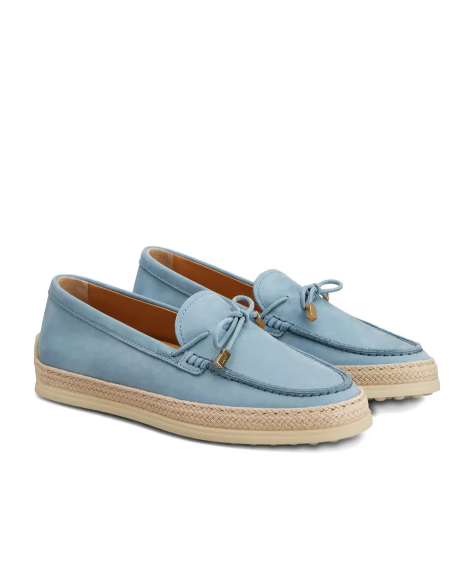 Braided-Trim Loafers