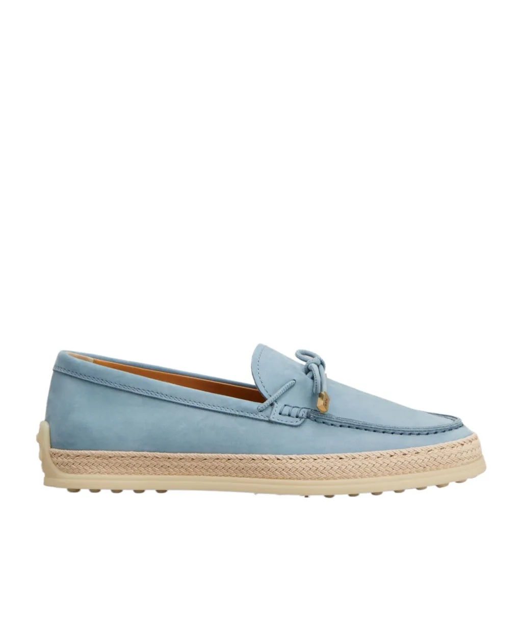 Braided-Trim Loafers