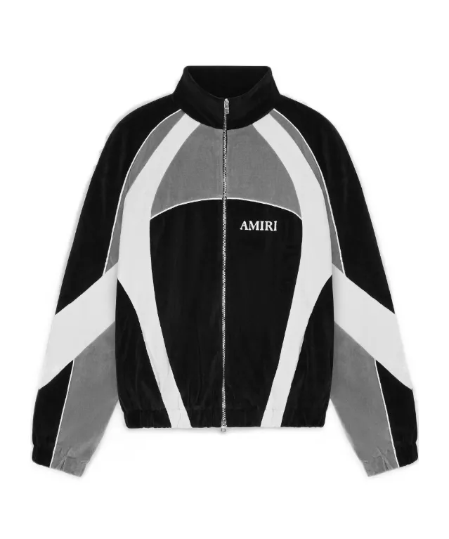 Panelled Zip-Up Jacket