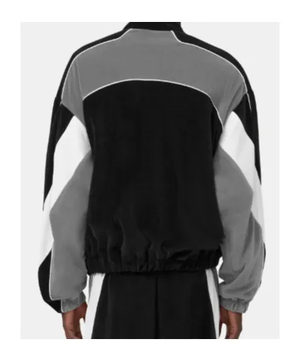 Panelled Zip-Up Jacket