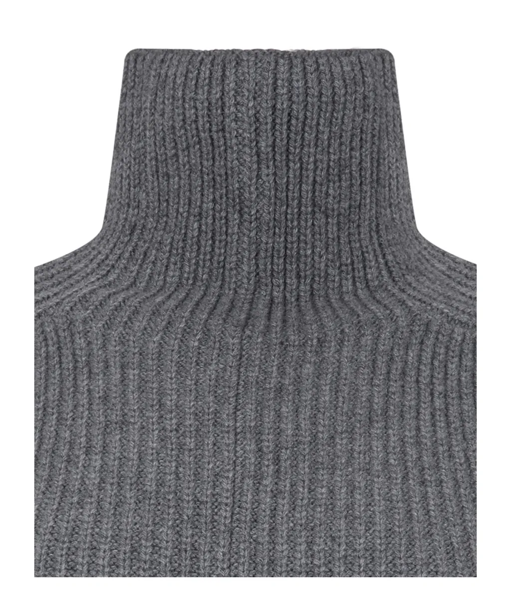 Magda Burtym High Neck Knitted Dress