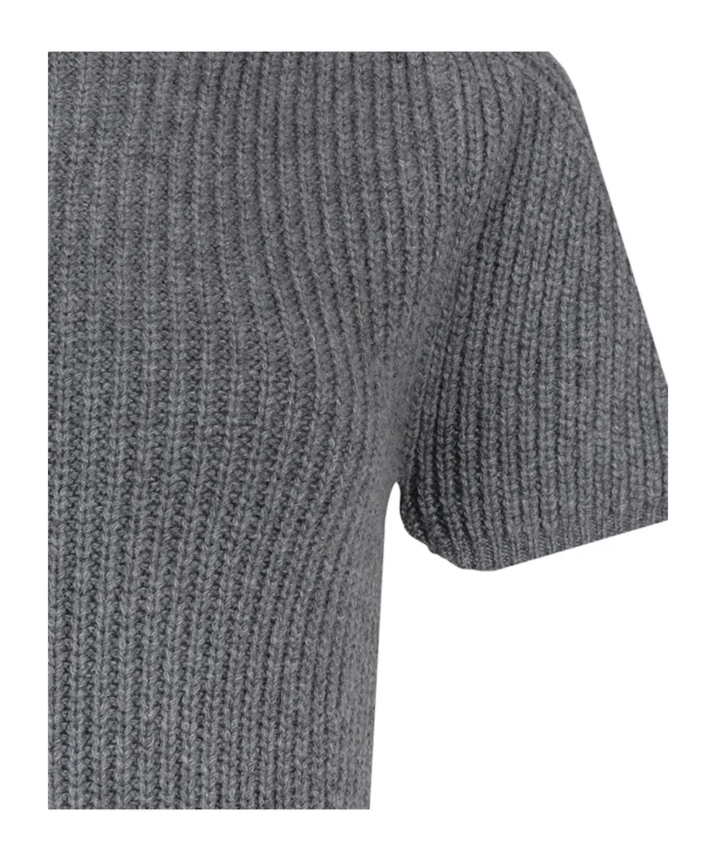 Magda Burtym High Neck Knitted Dress