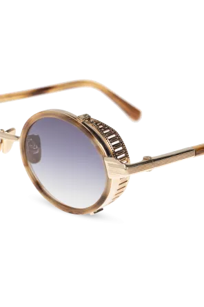 John Dalia Steve Round Sunglasses