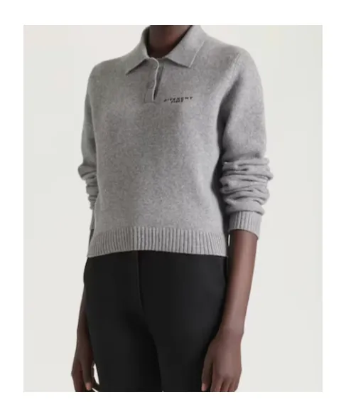 Givenchy Logo Intarsia Long-Sleeve Knit Polo Shirt