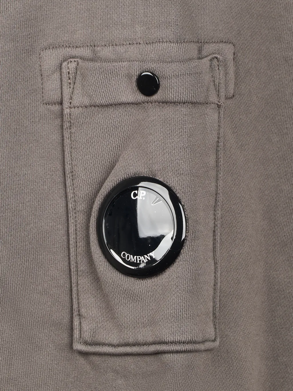 C.P. Company Lens Detailed Crewneck Sweatshirt