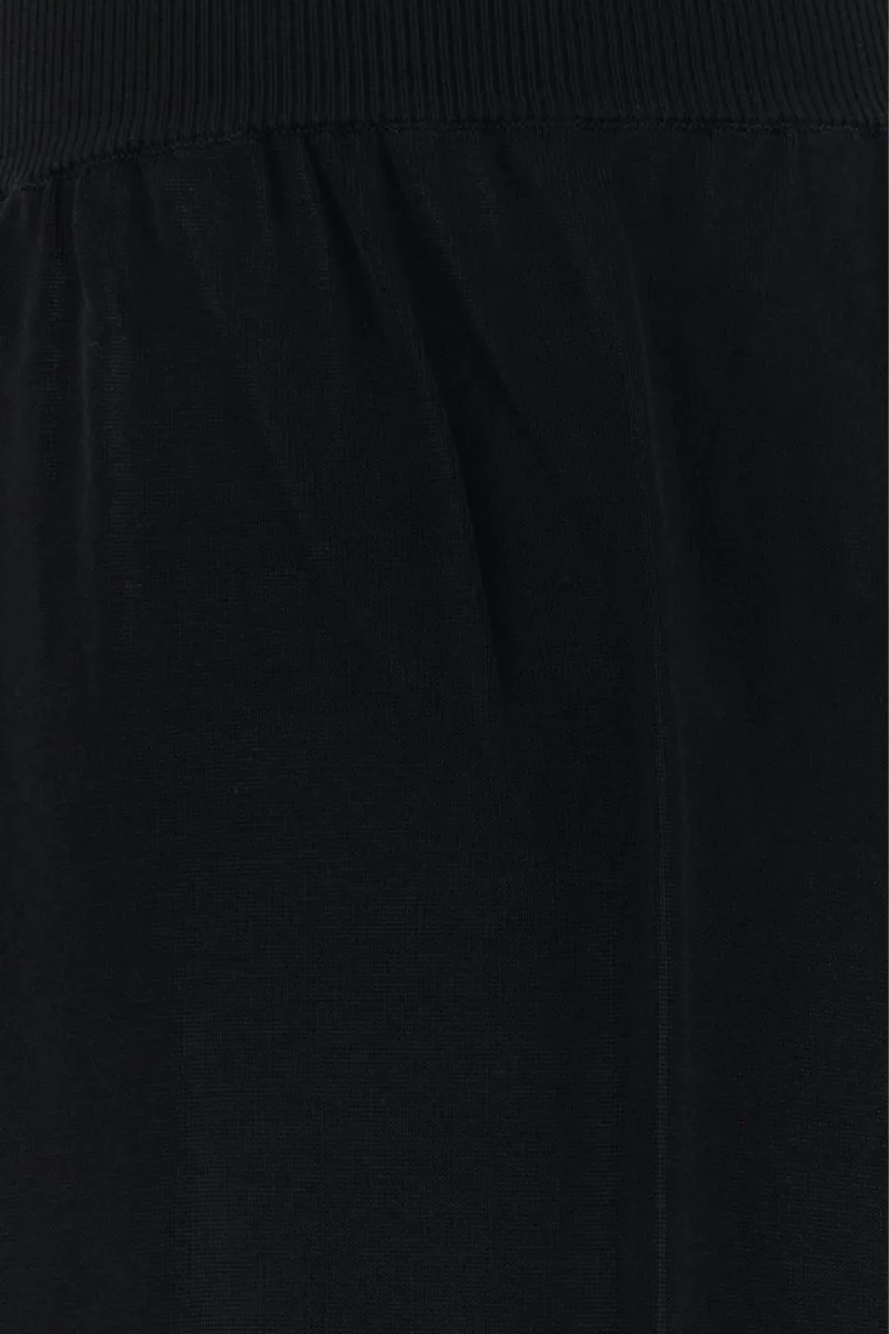 Elastic Waist Wide-Leg Pants