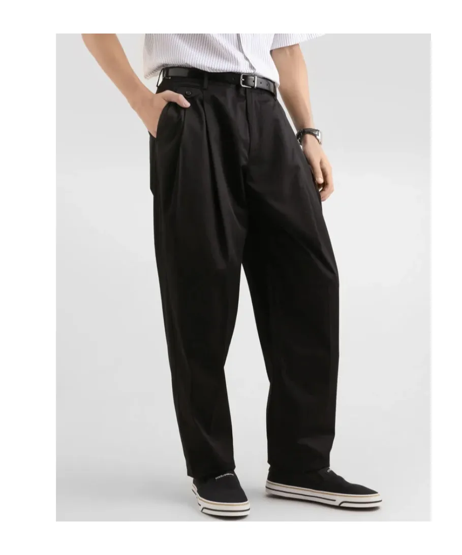 Dolce & Gabbana Pleated Gabardine Trousers