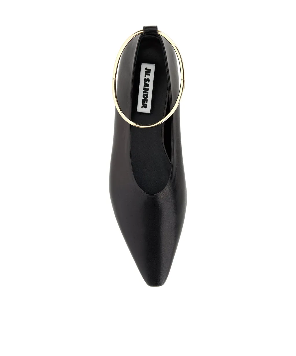 Jil Sander Pointed Toe Ballerinas