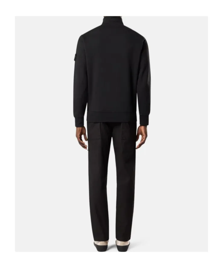 Regular-Fit Half-Zipper Sweatshirt
