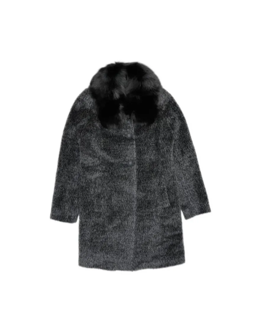 Wool-Collar Coat
