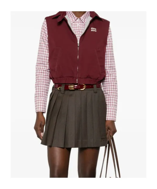 Washed Poplin Vest