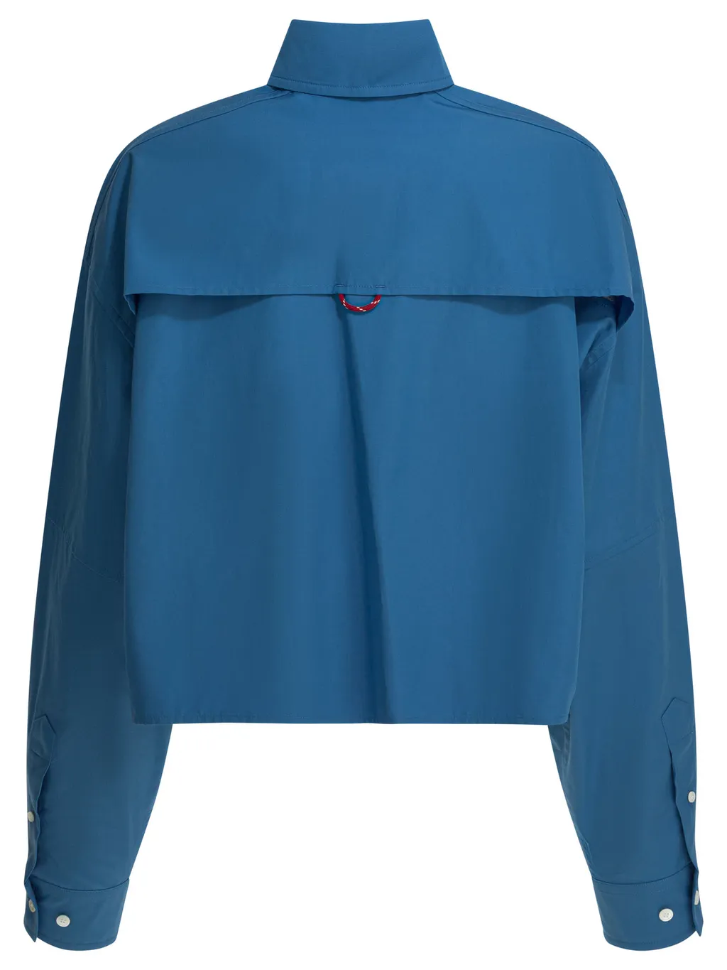 Miu Miu Logo-Embroidered Button-Up Shirt