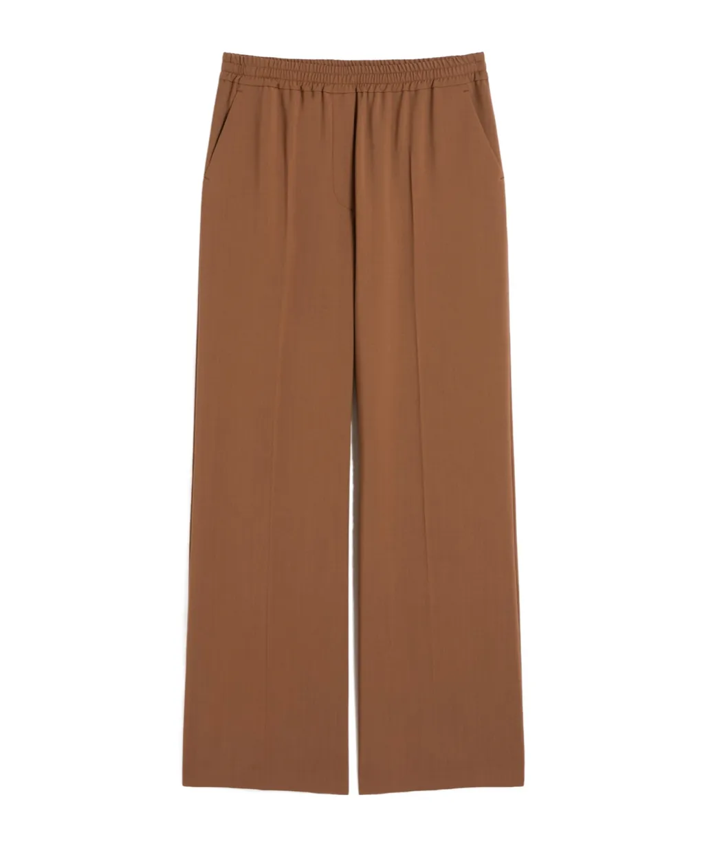 Elastic Waist Casual Pants