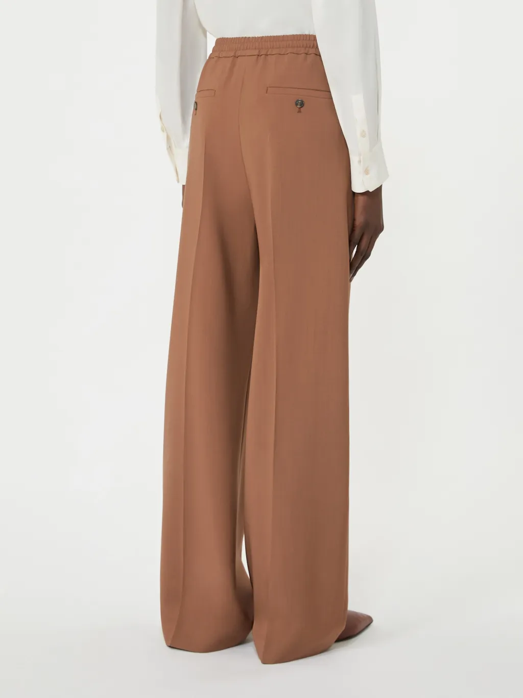 Elastic Waist Casual Pants