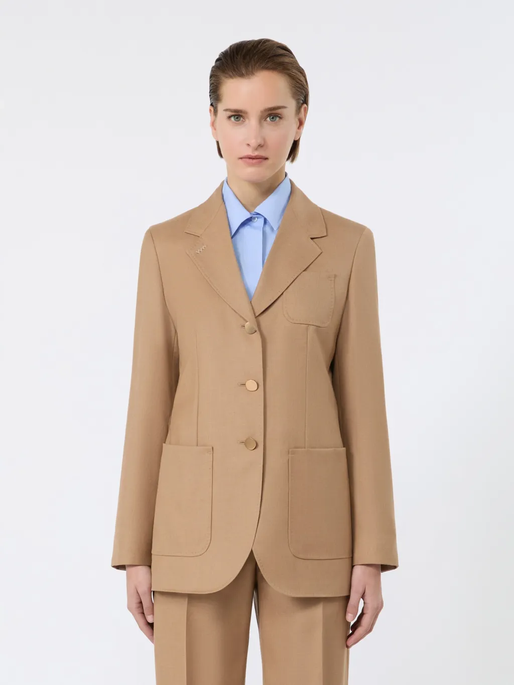 Single-Breasted Suit Jacket