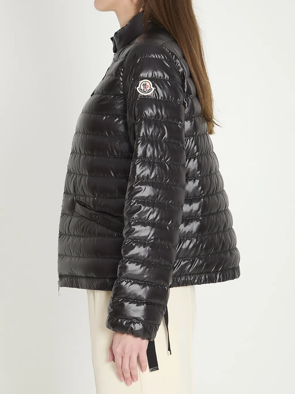 Moncler Azalee Short Quilted Down Jacket