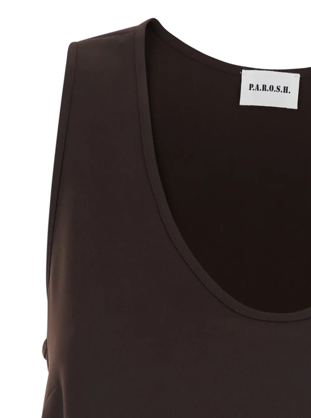Sleeveless Crew Neck Vest