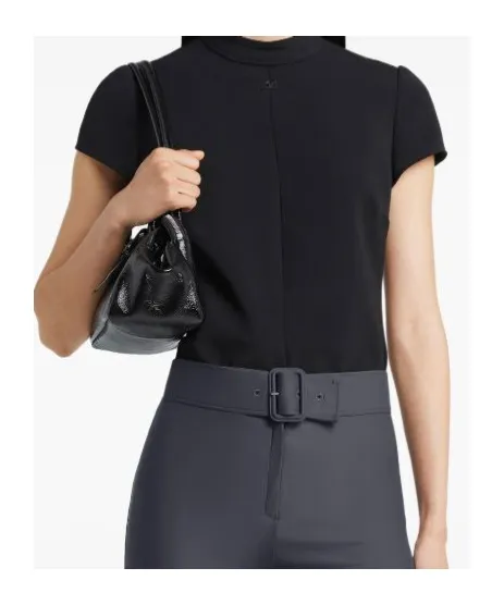 CourrÈGes Heritage Logo-Embroidered Top