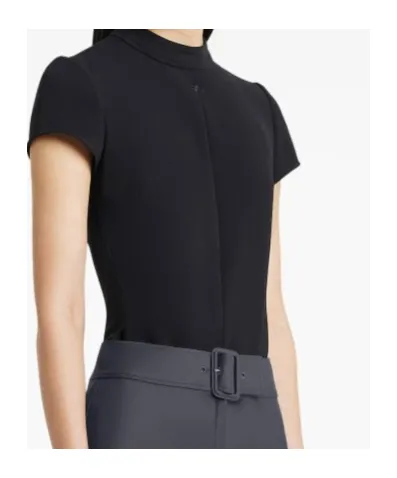 CourrÈGes Heritage Logo-Embroidered Top