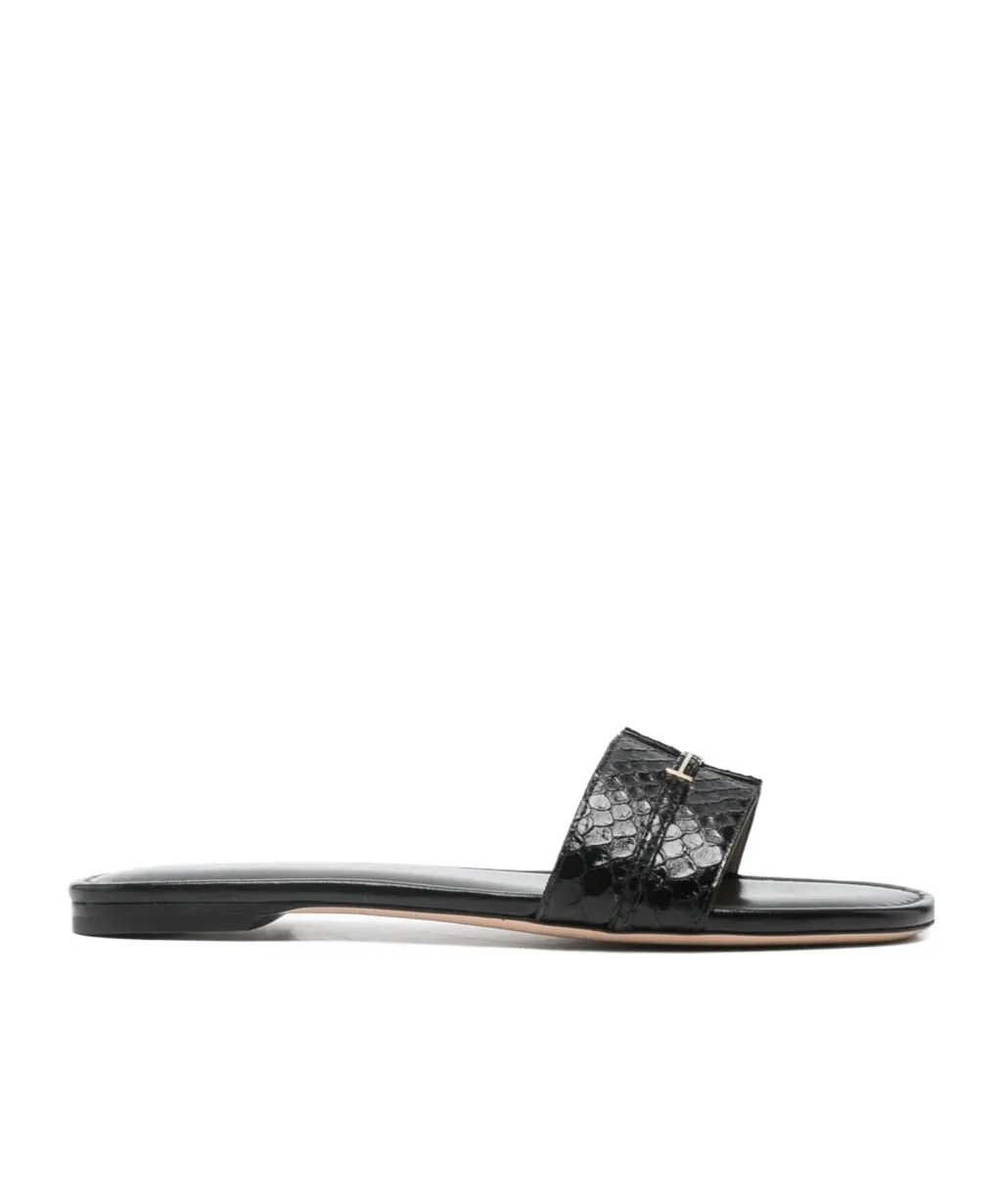 Tom Ford Embossed Open Toe Sandals