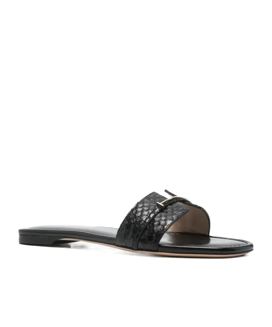 Tom Ford Embossed Open Toe Sandals
