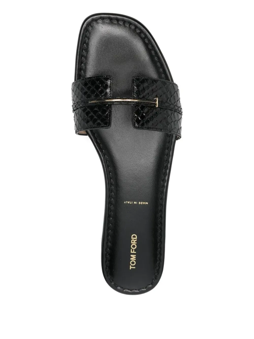 Tom Ford Embossed Open Toe Sandals