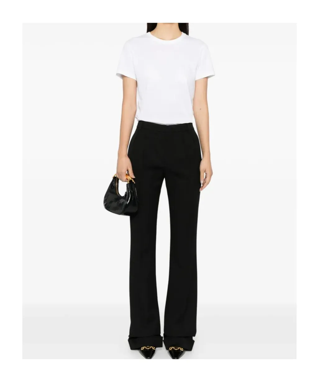 Tom Ford Logo-Embroidered Crewneck T-Shirt